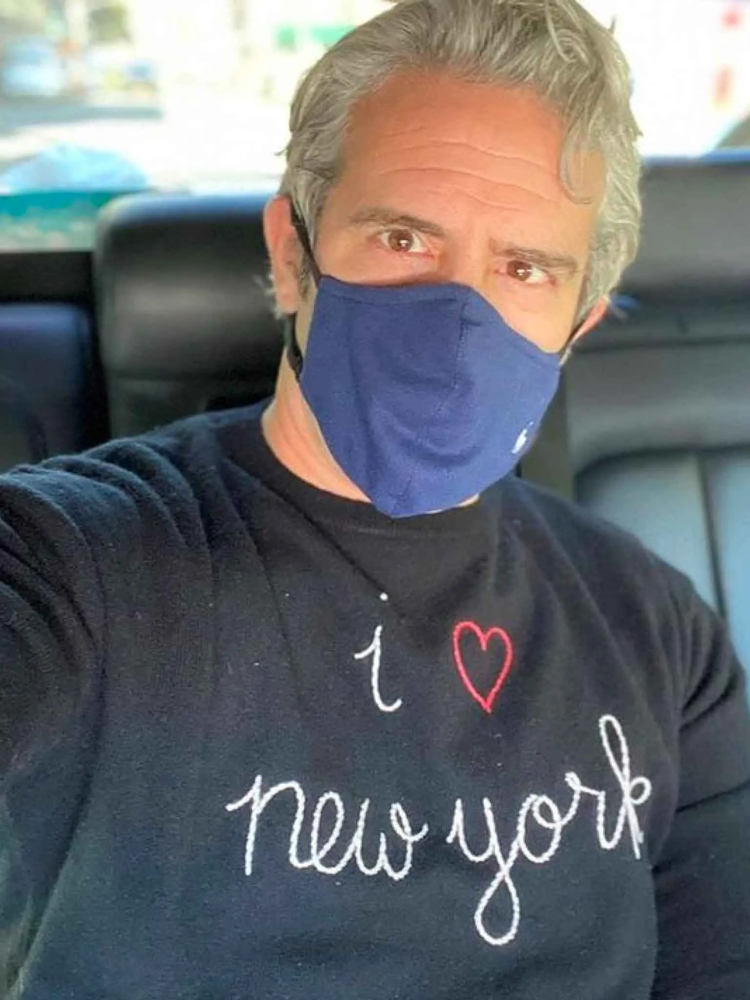 "i heart new york" Women's Crewneck sold by Lingua Franca NYC