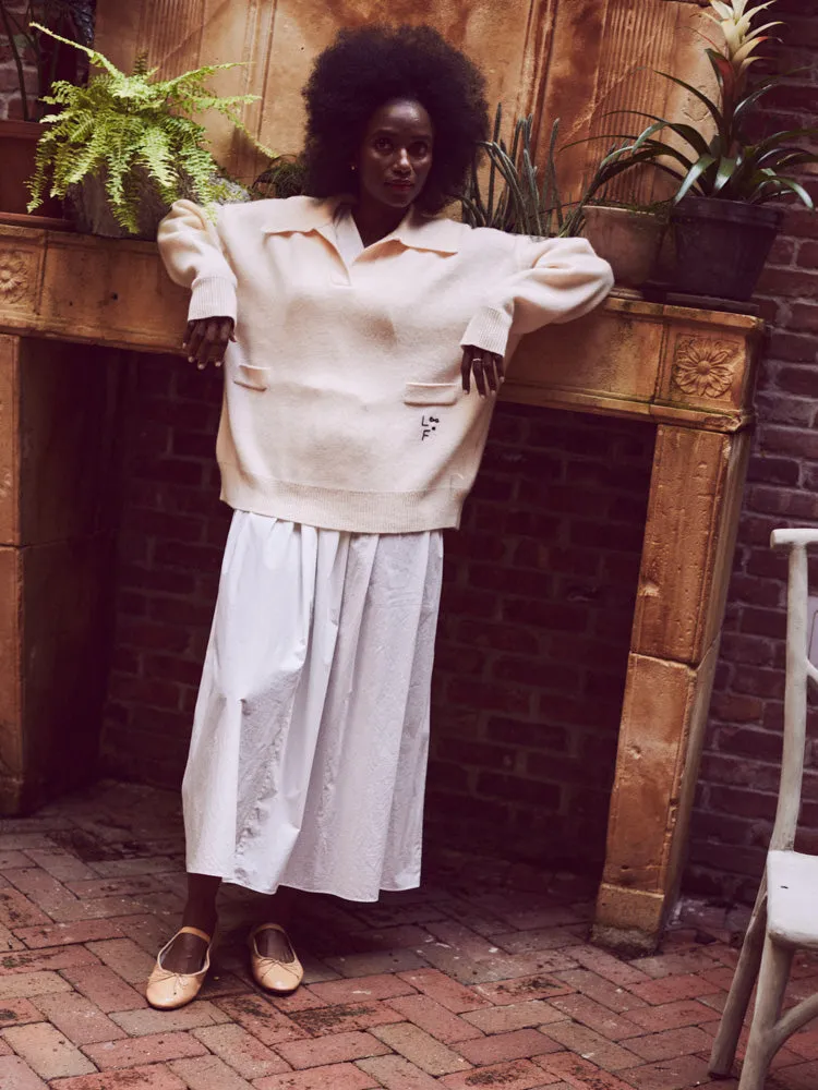 Charlie Oversized Polo sold by Lingua Franca NYC product image thumbnail 2