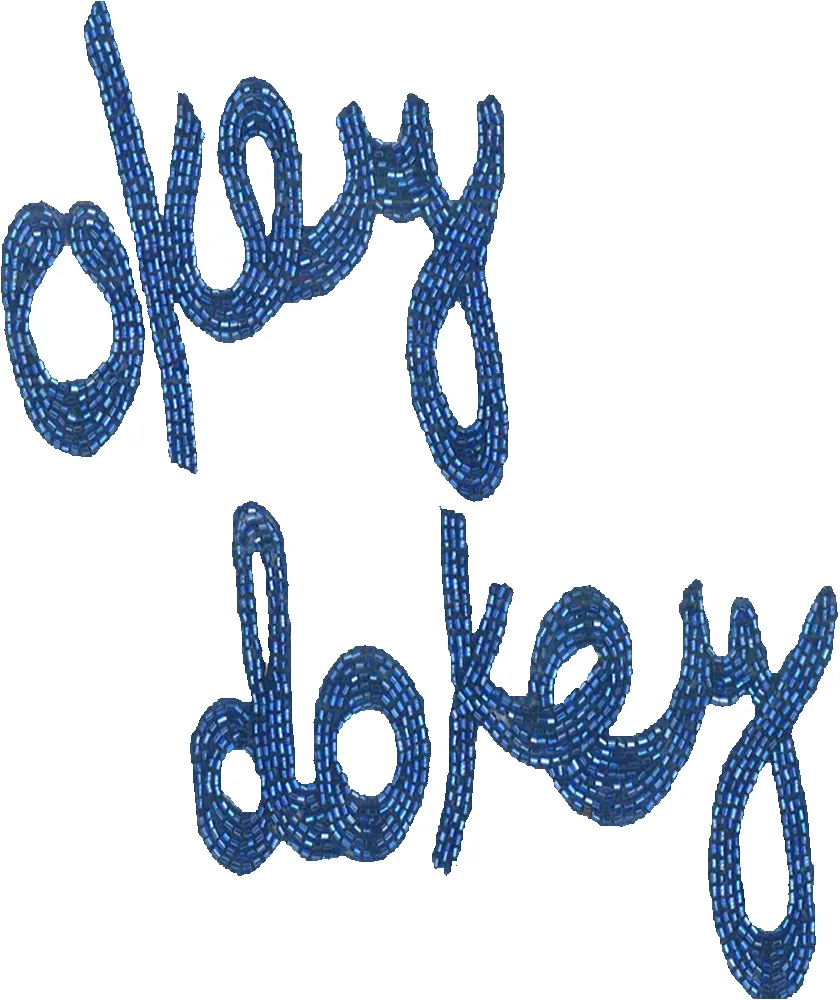"okey dokey" Patch sold by Lingua Franca NYC