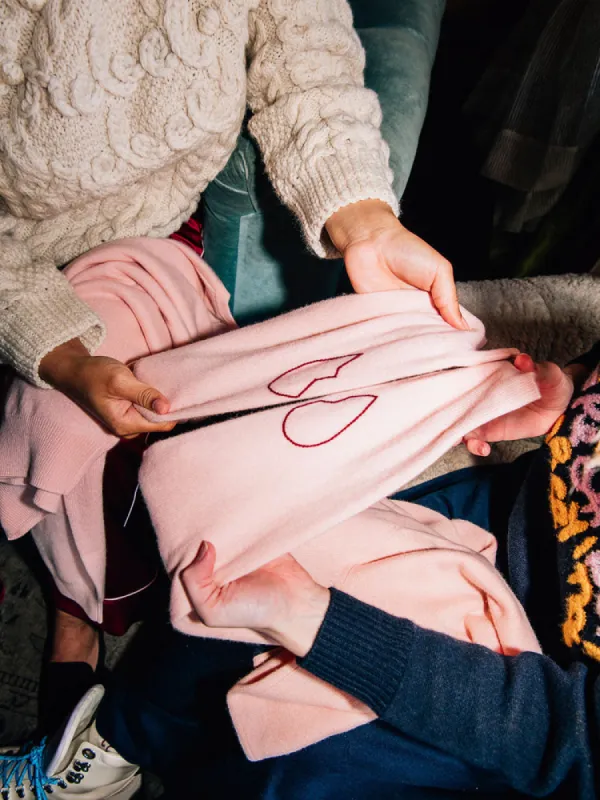Best Friends Crewneck sold by Lingua Franca NYC