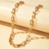 Gold Link Chain Necklace - Graduated sold by Mason & Madison Co.