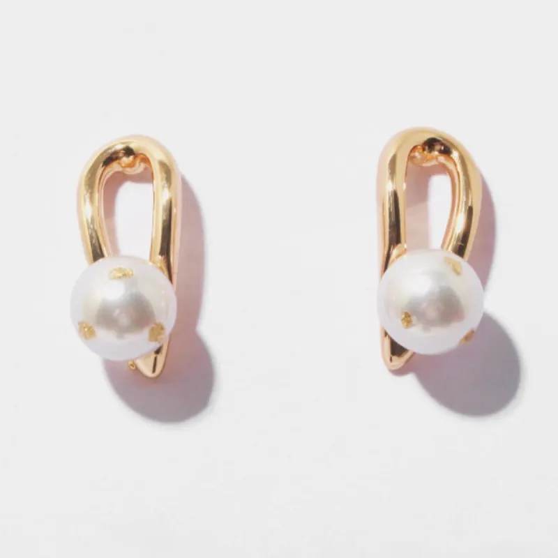 Pearl Stud Earrings sold by Mason & Madison Co.