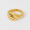 Gold Ring - Ribbed sold by Mason & Madison Co.