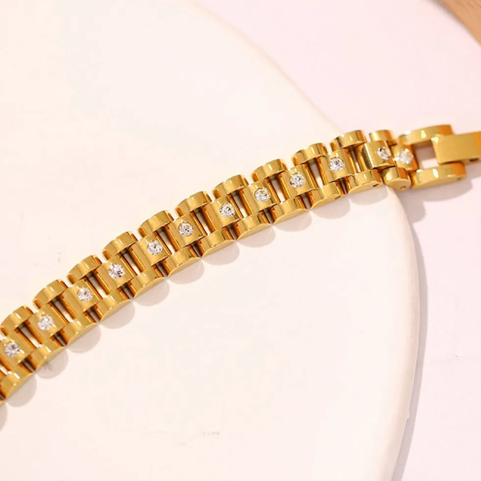 Gold Bracelet - Watch Band sold by Mason & Madison Co. product image thumbnail 5