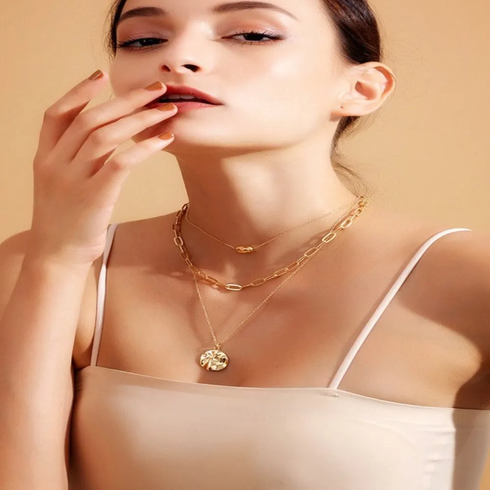 Gold Layering Necklaces Bundle sold by Mason & Madison Co. product image thumbnail 4