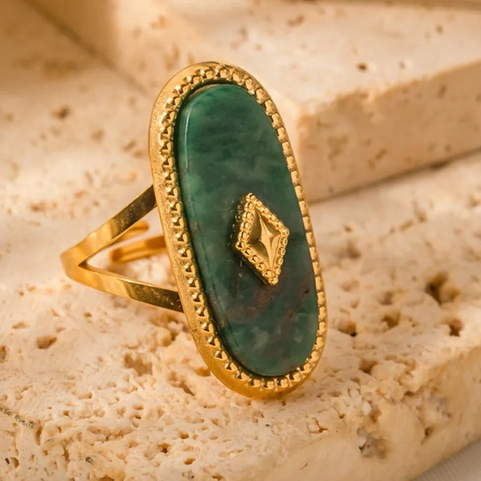 Jade Ring - Vintage sold by Mason & Madison Co. product image thumbnail 3
