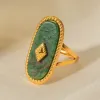 Jade Ring - Vintage sold by Mason & Madison Co.