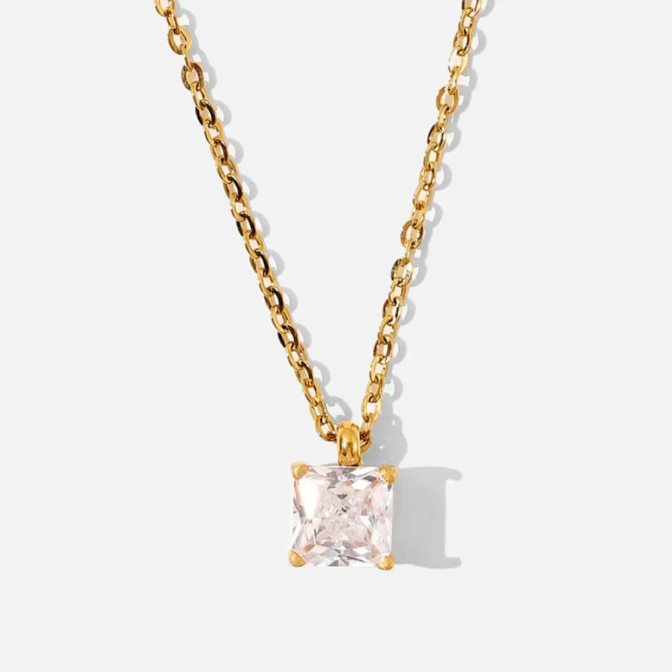 Diamond Pendant Gold Necklace sold by Mason & Madison Co.