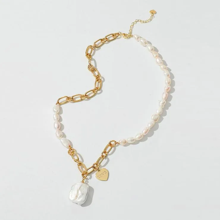 Mixed Pearl Necklace sold by Mason & Madison Co. product image thumbnail 3