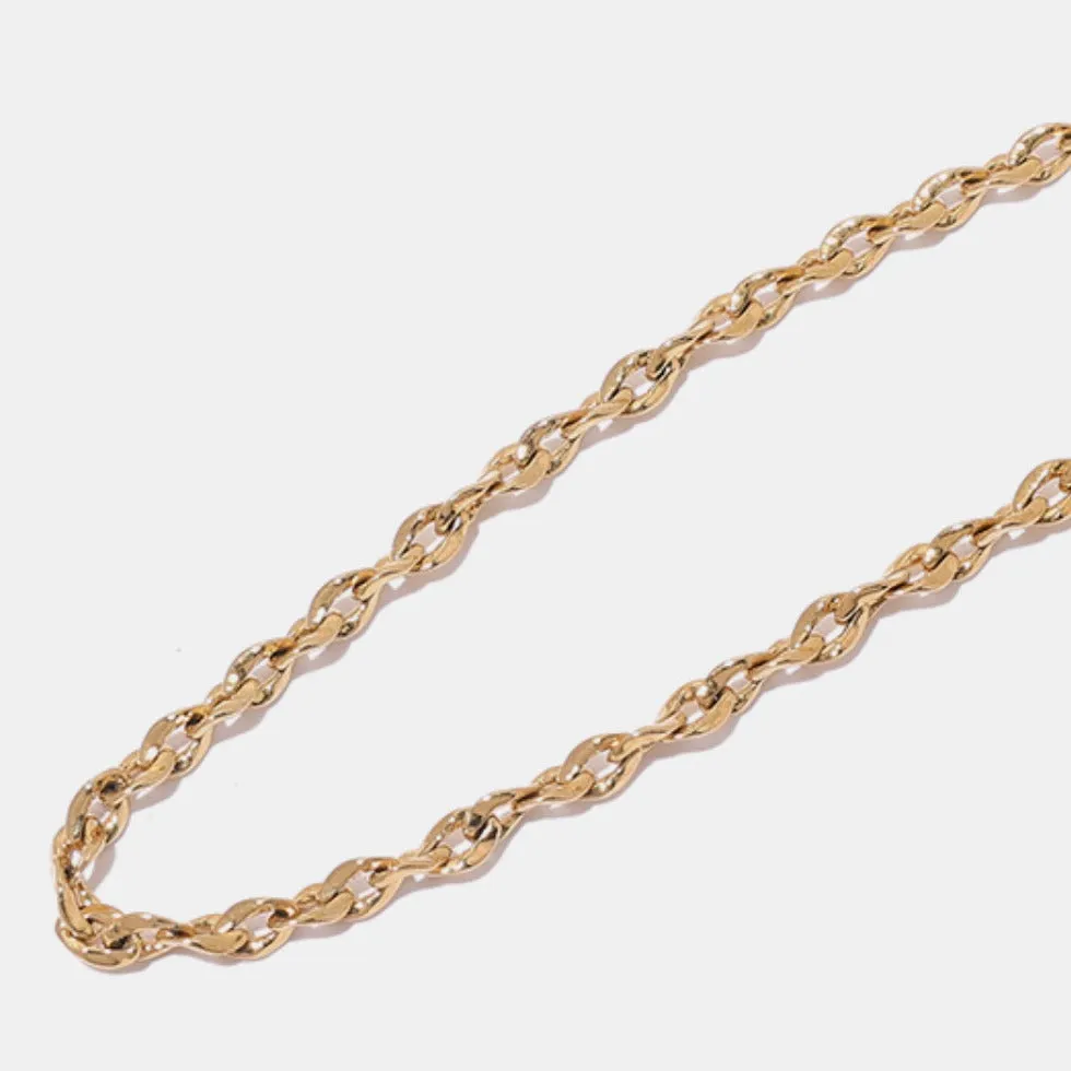 Gold Pendant Necklace with Bow sold by Mason & Madison Co. product image thumbnail 4