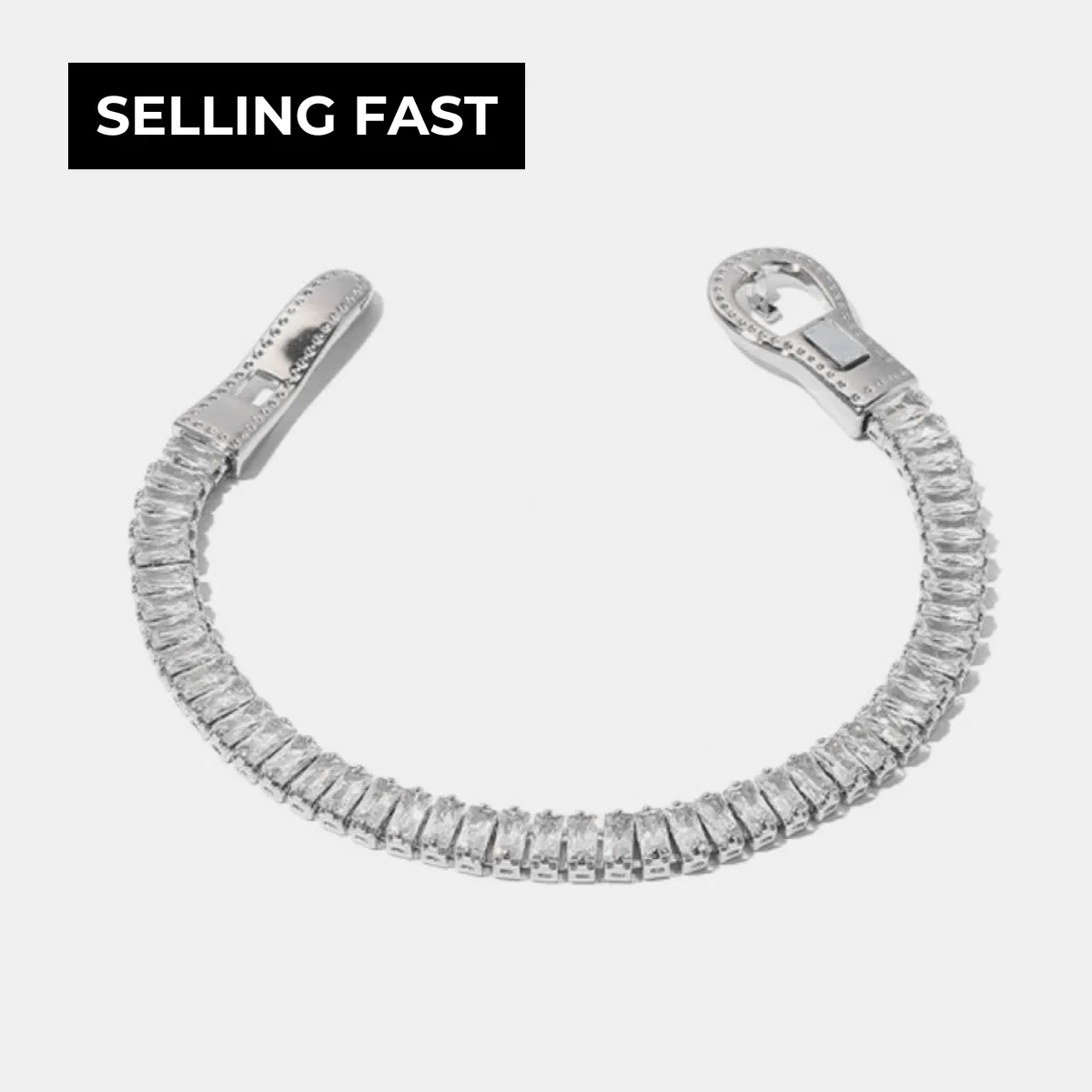 Diamond Tennis Bracelet - Silver sold by Mason & Madison Co.