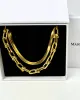 Best Trending Trendy Gold Herringbone Chain + Link Chain Necklace Stack Bundle Jewelry Gift on Sale for Women, Lady, Mother, Wife sold by Mason & Madison Co.