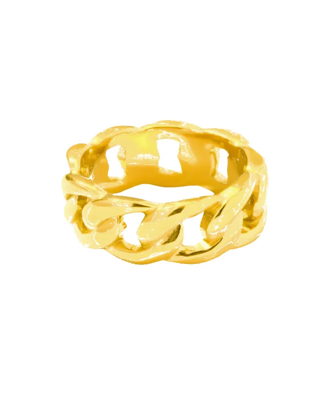 Best Trending Trendy Gold Chain Ring Jewelry Gift on Sale for Women, Lady, Mother, Wife sold by Mason & Madison Co.
