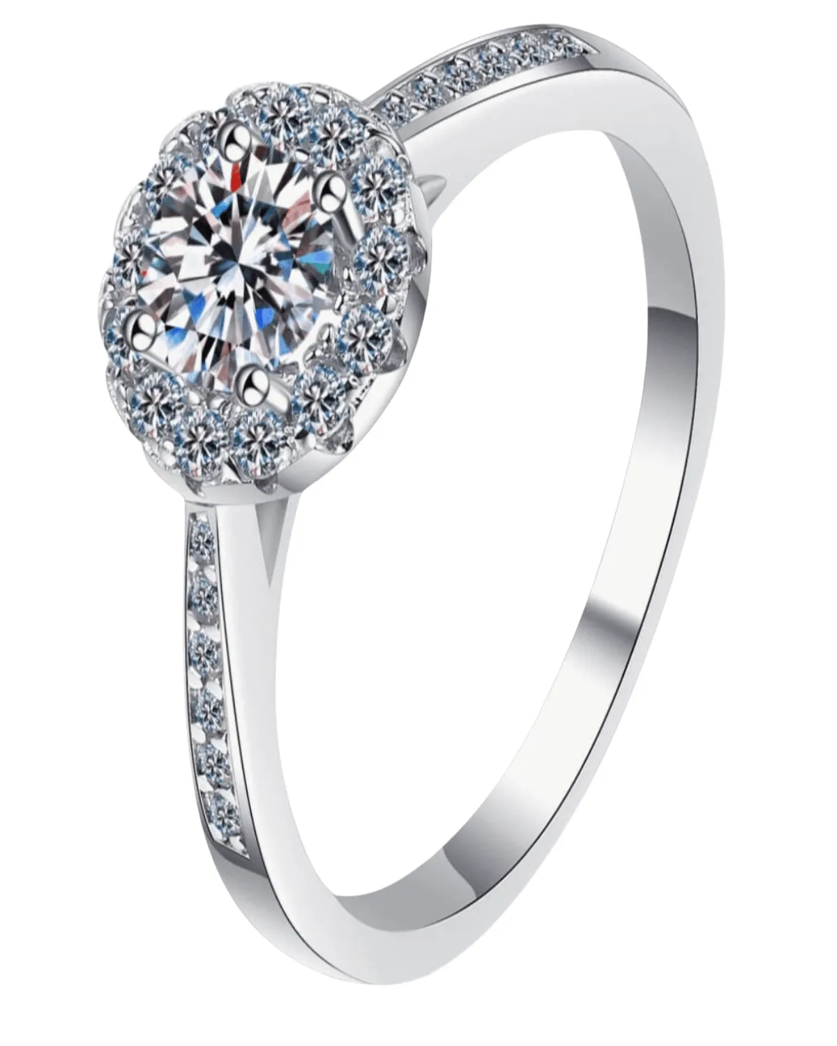 Best Trending Trendy Round Diamond Ring Jewelry Gift on Sale for Women, Lady, Mother, Wife sold by Mason & Madison Co.