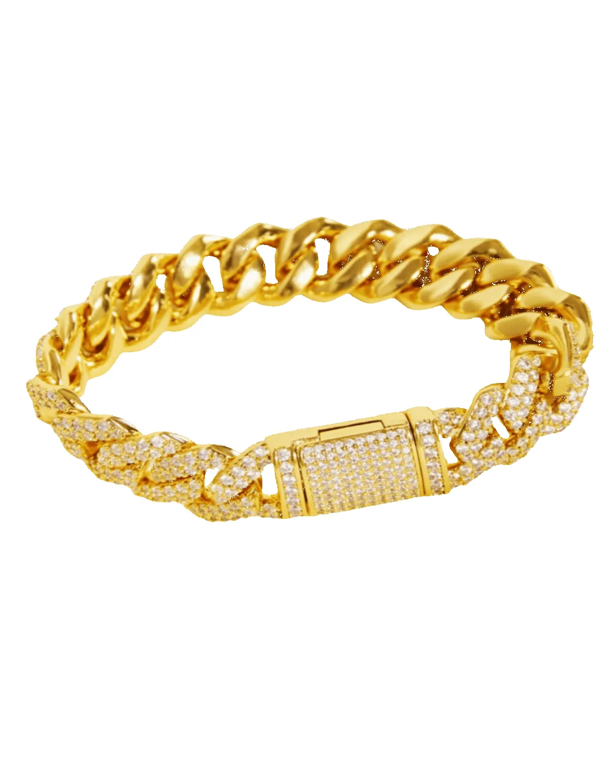 Best Trending Trendy Gold Diamond Chain Bracelet Jewelry Gift on Sale for Women, Lady, Mother, Wife sold by Mason & Madison Co. product image thumbnail 2