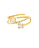18K Gold Diamond Open Ring sold by Mason & Madison Co.
