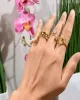 18K Gold Diamond Open Ring sold by Mason & Madison Co.