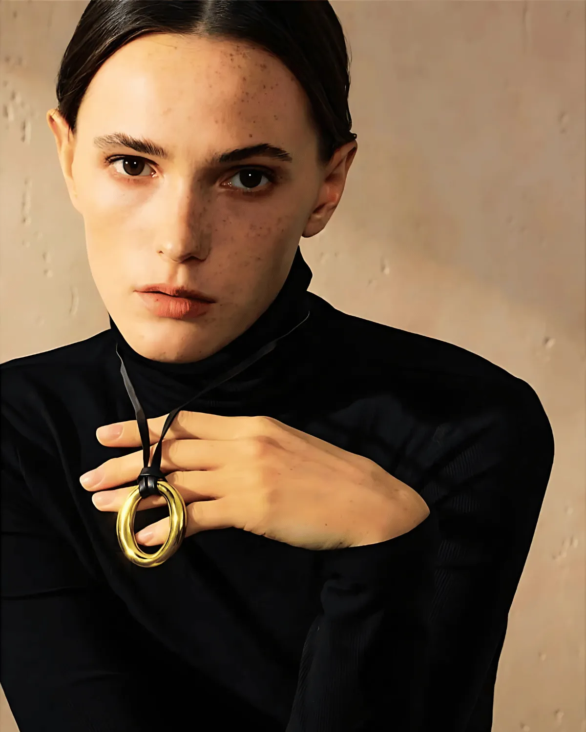 18K Gold Pendant Necklace - Symbiose Cord sold by Mason & Madison Co. product image thumbnail 3