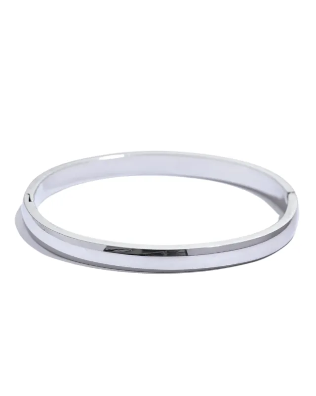 Silver Bangle Bracelet - Classic sold by Mason & Madison Co.