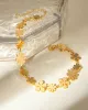Gold Chain Bracelet - Flower sold by Mason & Madison Co.