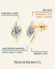 1 Carat Diamond Gold Stud Earrings sold by Mason & Madison Co.