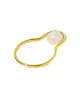 18K Pearl Ring - Bring Excitement sold by Mason & Madison Co.