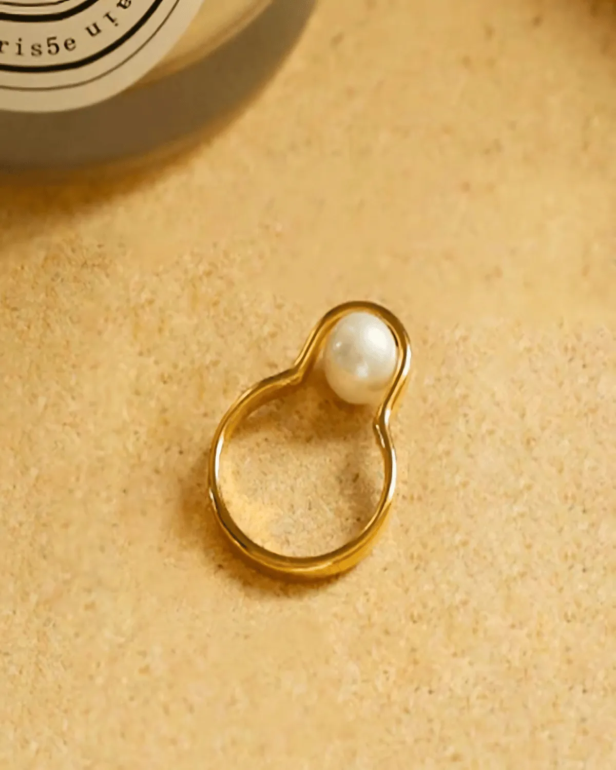 18K Pearl Ring - Bring Excitement sold by Mason & Madison Co. product image thumbnail 2