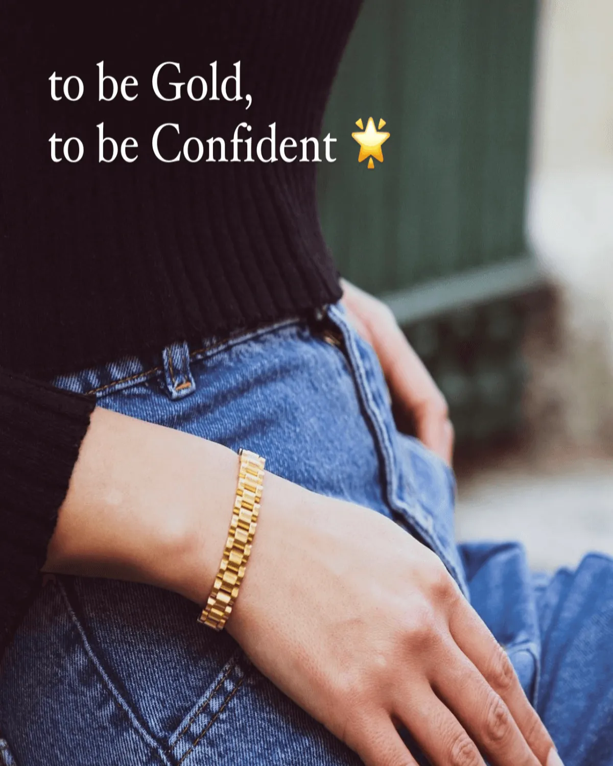 18K Gold Bracelet - Watch Band sold by Mason & Madison Co. product image thumbnail 3