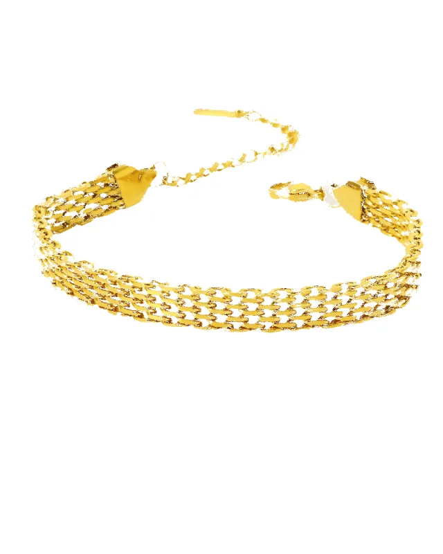 18K Gold Chain Bracelet sold by Mason & Madison Co.