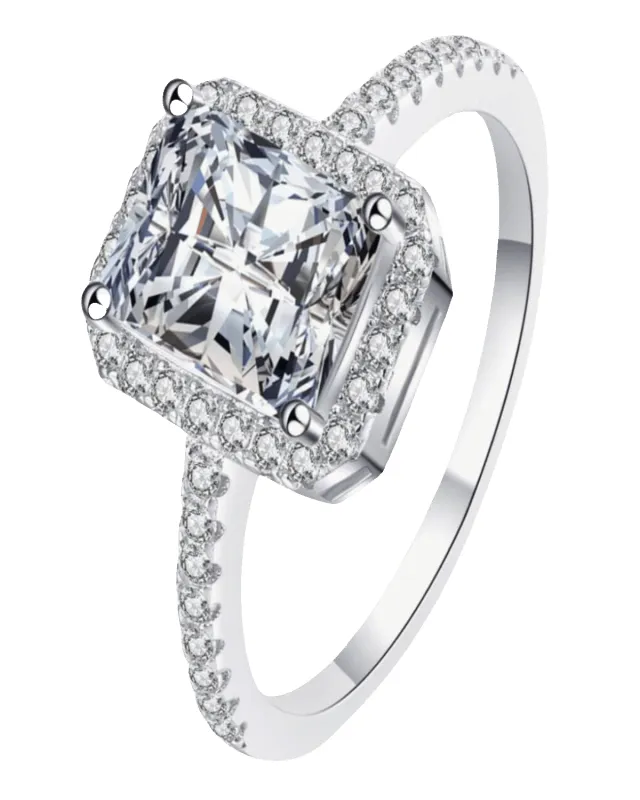 1 Carat Diamond Radiant Ring sold by Mason & Madison Co.