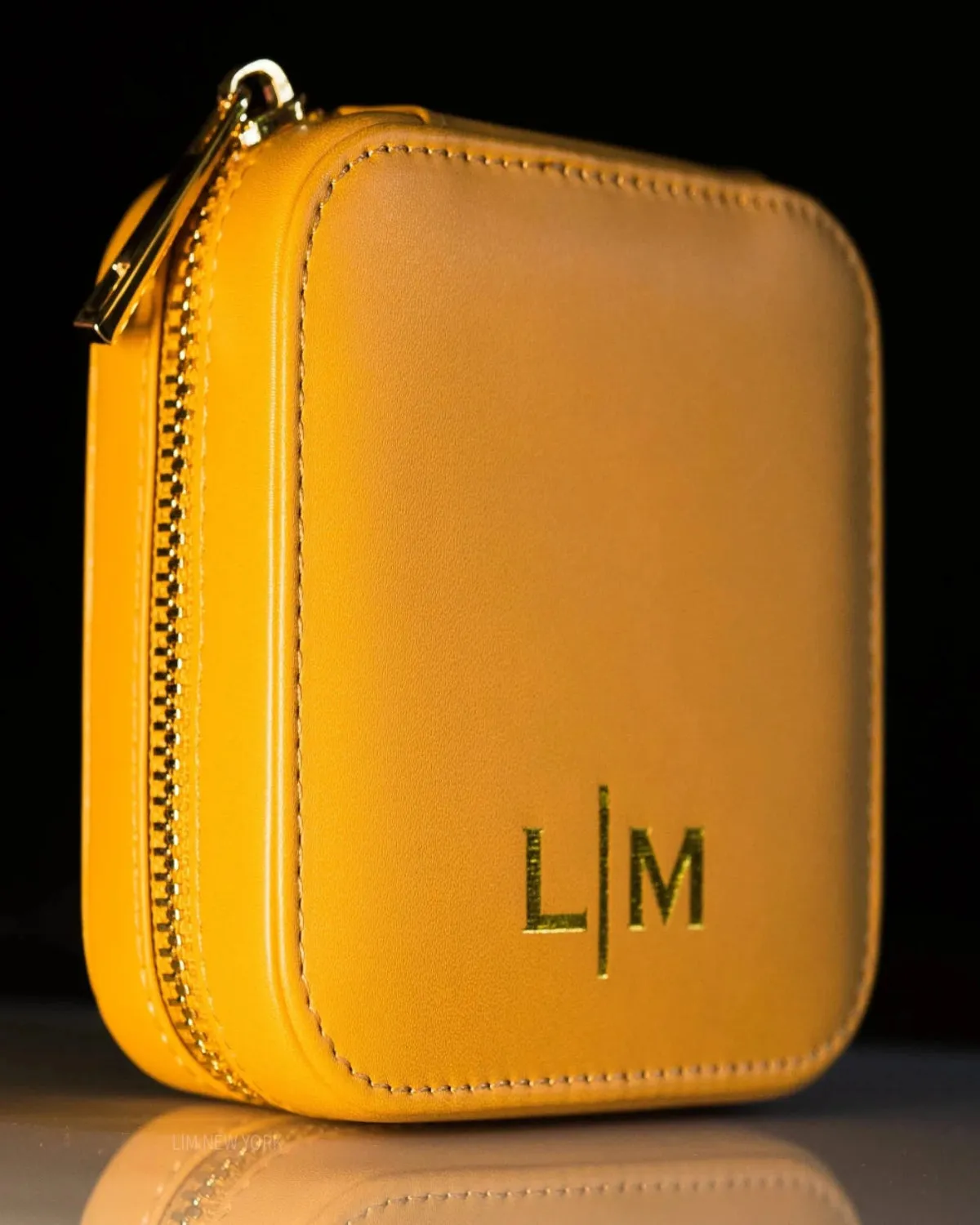 Leather Jewelry Box - Luxury Beige sold by Mason & Madison Co.