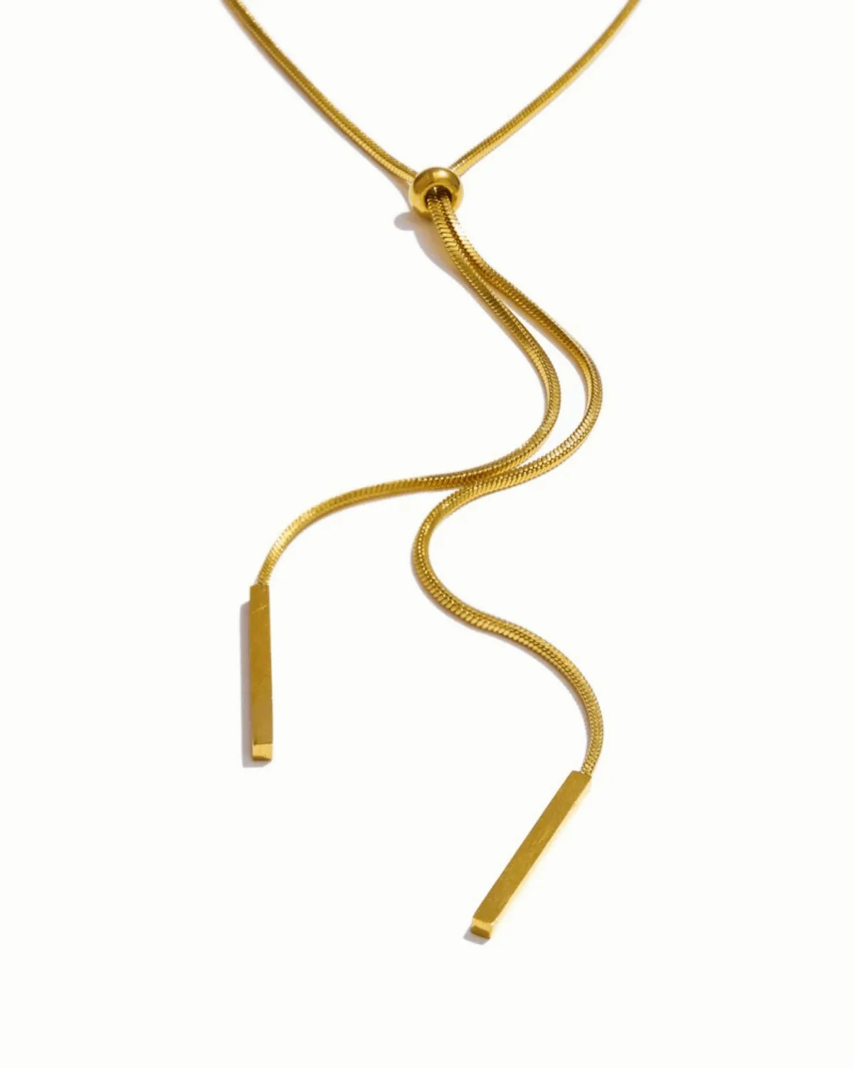 Adjustable 18K Gold Chain Necklace sold by Mason & Madison Co.