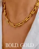 Best Trending 18K Gold Link Chain + Heart Pearl Necklace Set Gift on Sale for Women, Lady, Mother, Wife sold by Mason & Madison Co.