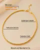 Best Trending 18K Gold Rope Chain + Pearl Pendant Necklace Set Gift on Sale for Women, Lady, Mother, Wife sold by Mason & Madison Co.