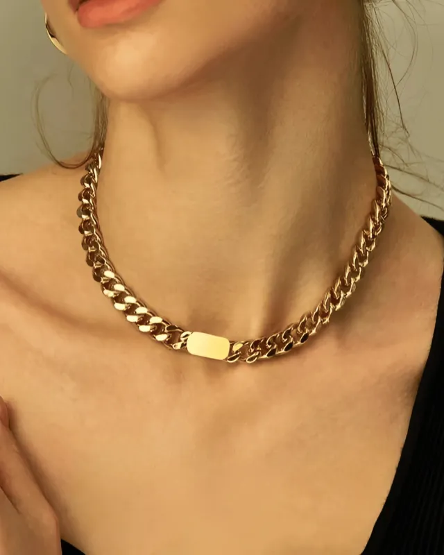 Best Trending 18K Gold Chain Necklace Gift on Sale for Women, Lady, Mother, Wife sold by Mason & Madison Co.