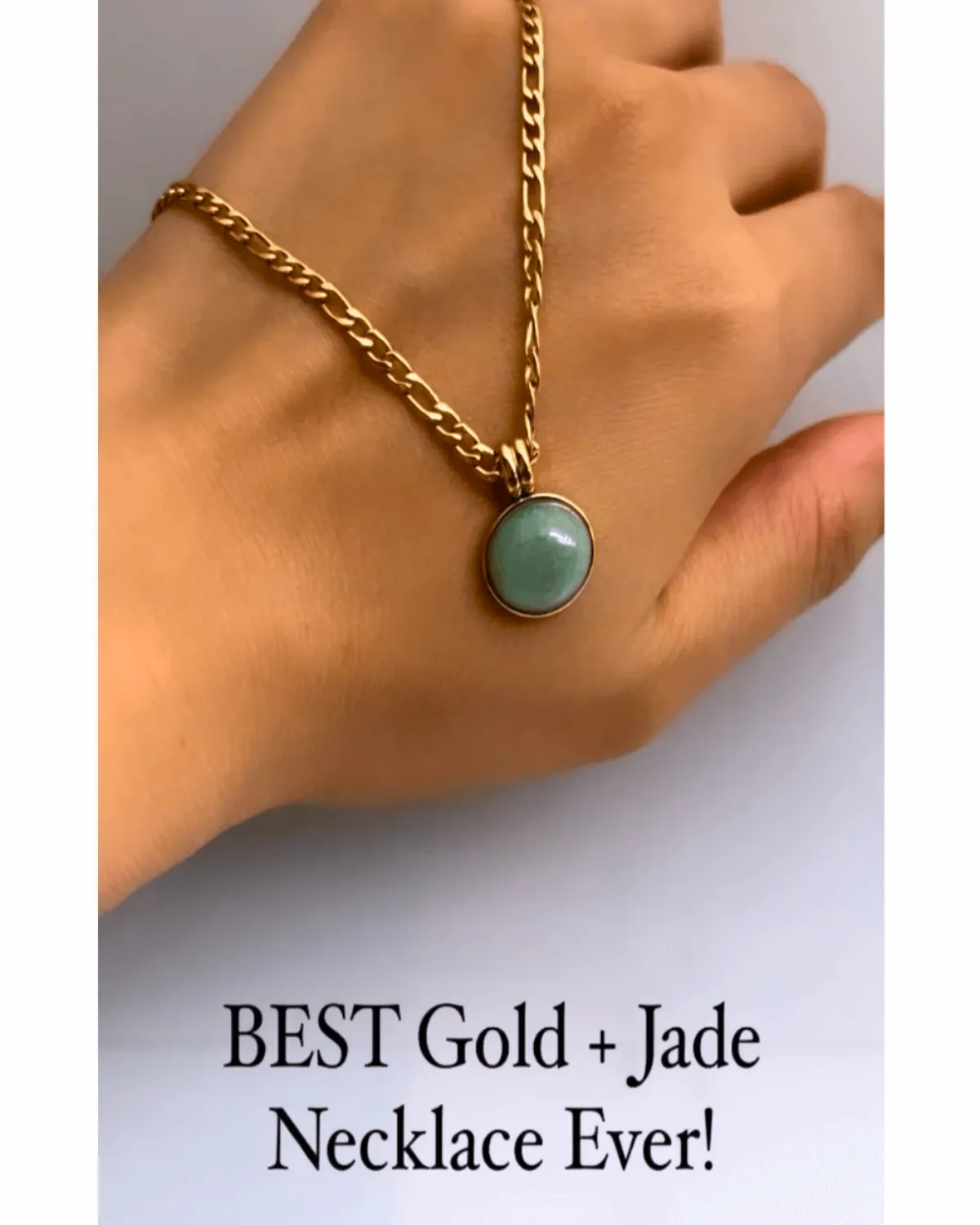Best Trending 18K Jade Necklace Bracelet Gift on Sale for Women, Lady, Mother, Wife sold by Mason & Madison Co. product image thumbnail 4