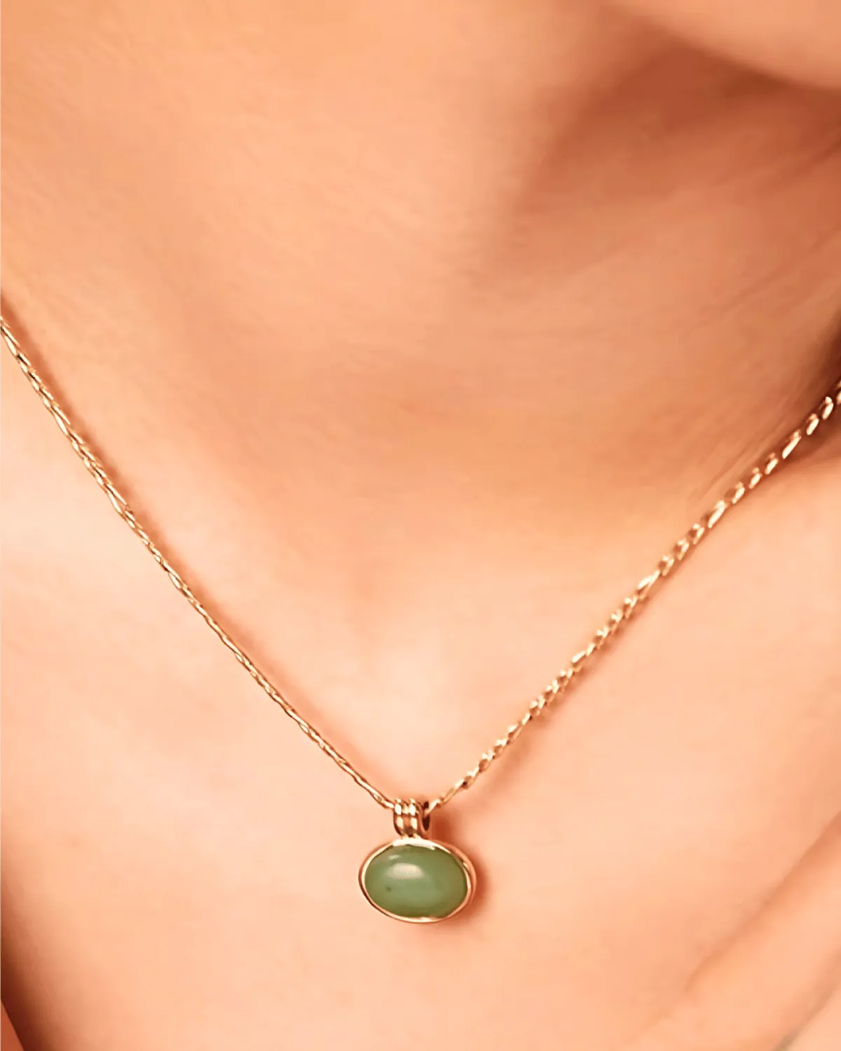 Best Trending 18K Jade Necklace Bracelet Gift on Sale for Women, Lady, Mother, Wife sold by Mason & Madison Co. product image thumbnail 3