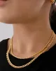 Best Trending 18K Gold Cable Chain + Rope Chain Necklace Set Gift on Sale for Women, Lady, Mother, Wife sold by Mason & Madison Co.