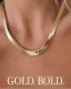 Best Trending 18K Gold Snake Chain Necklace Gift on Sale for Women, Lady, Mother, Wife sold by Mason & Madison Co.