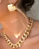 Best Trending 18K Gold Chunky Chain Necklace Gift on Sale for Women, Lady, Mother, Wife sold by Mason & Madison Co.