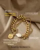 Best Trending 18K Gold Chain Bracelet Gift for Women, Lady, Mother, Wife sold by Mason & Madison Co.