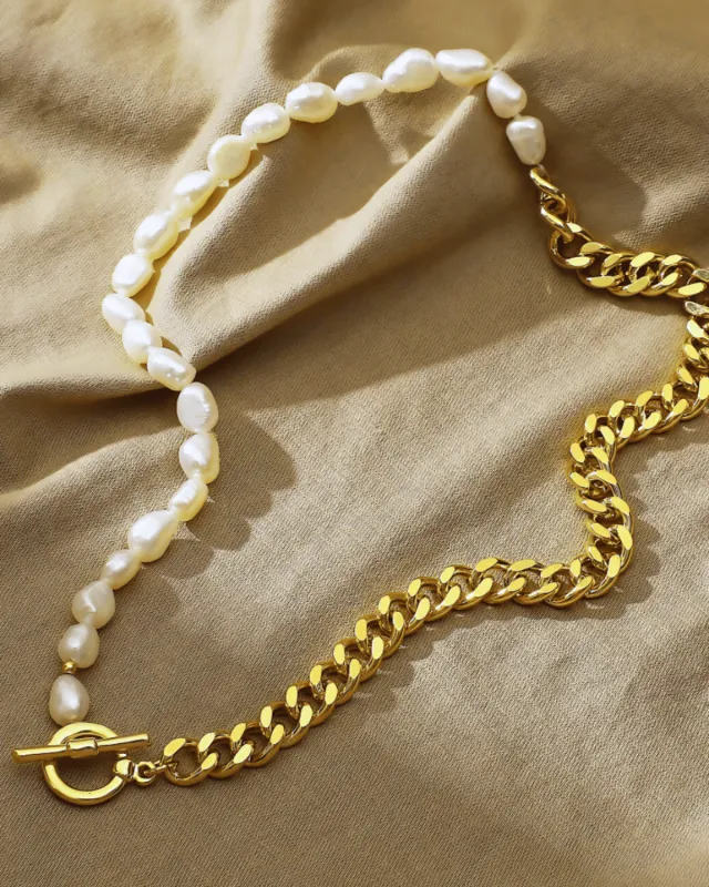 Best Trending 18K Pearl Necklace for Women, Lady, Mother, Wife sold by Mason & Madison Co.