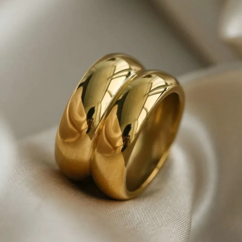 Gold Ring - Bold NYC Duo Ridge sold by Mason & Madison Co.