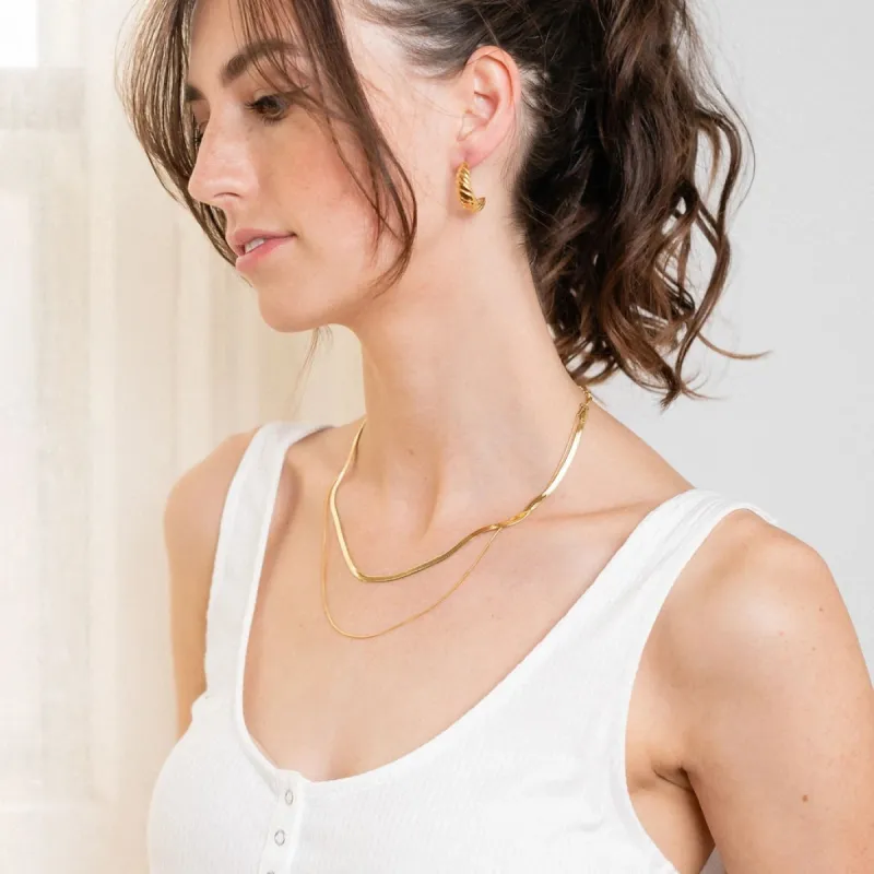 Double-Layered Chain Necklace sold by Mason & Madison Co.