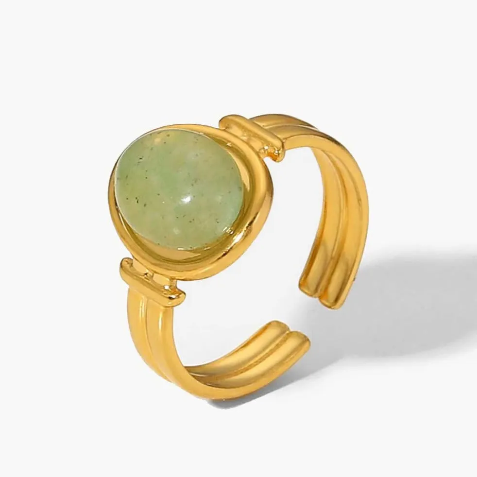 Jade Open Ring sold by Mason & Madison Co.
