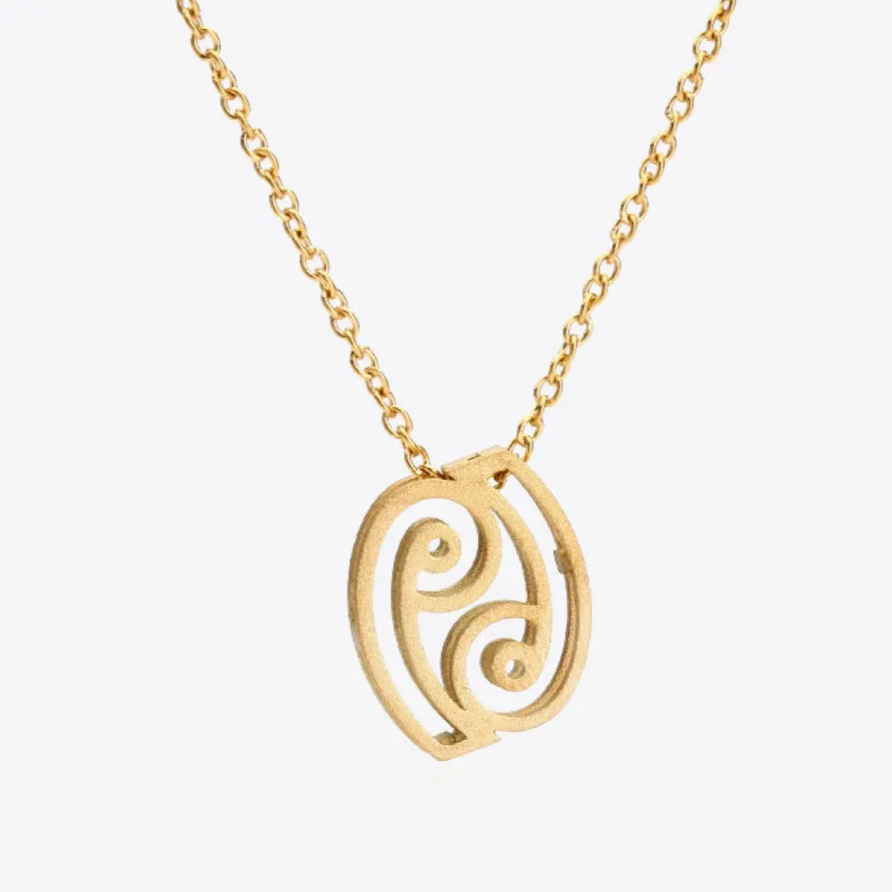 Zodiac Constellation Sign Pendant Necklace sold by Mason & Madison Co. product image thumbnail 3