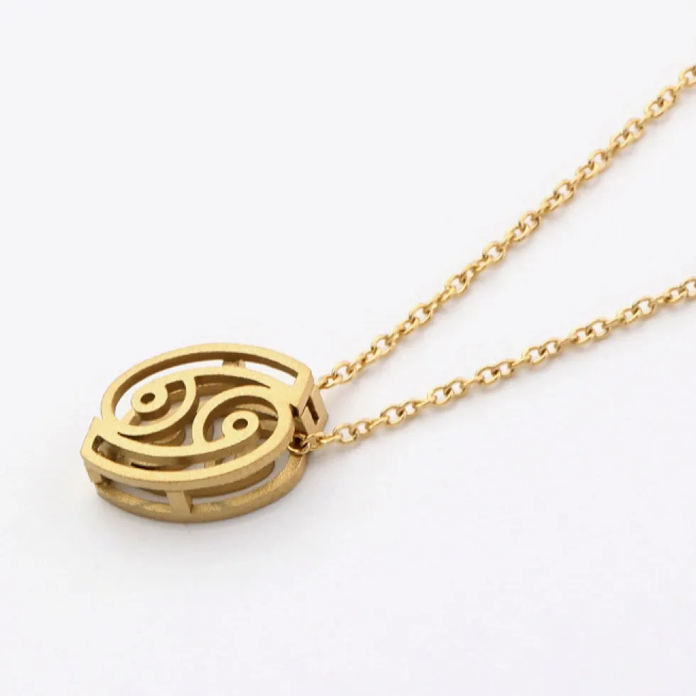 Zodiac Constellation Sign Pendant Necklace sold by Mason & Madison Co. product image thumbnail 2