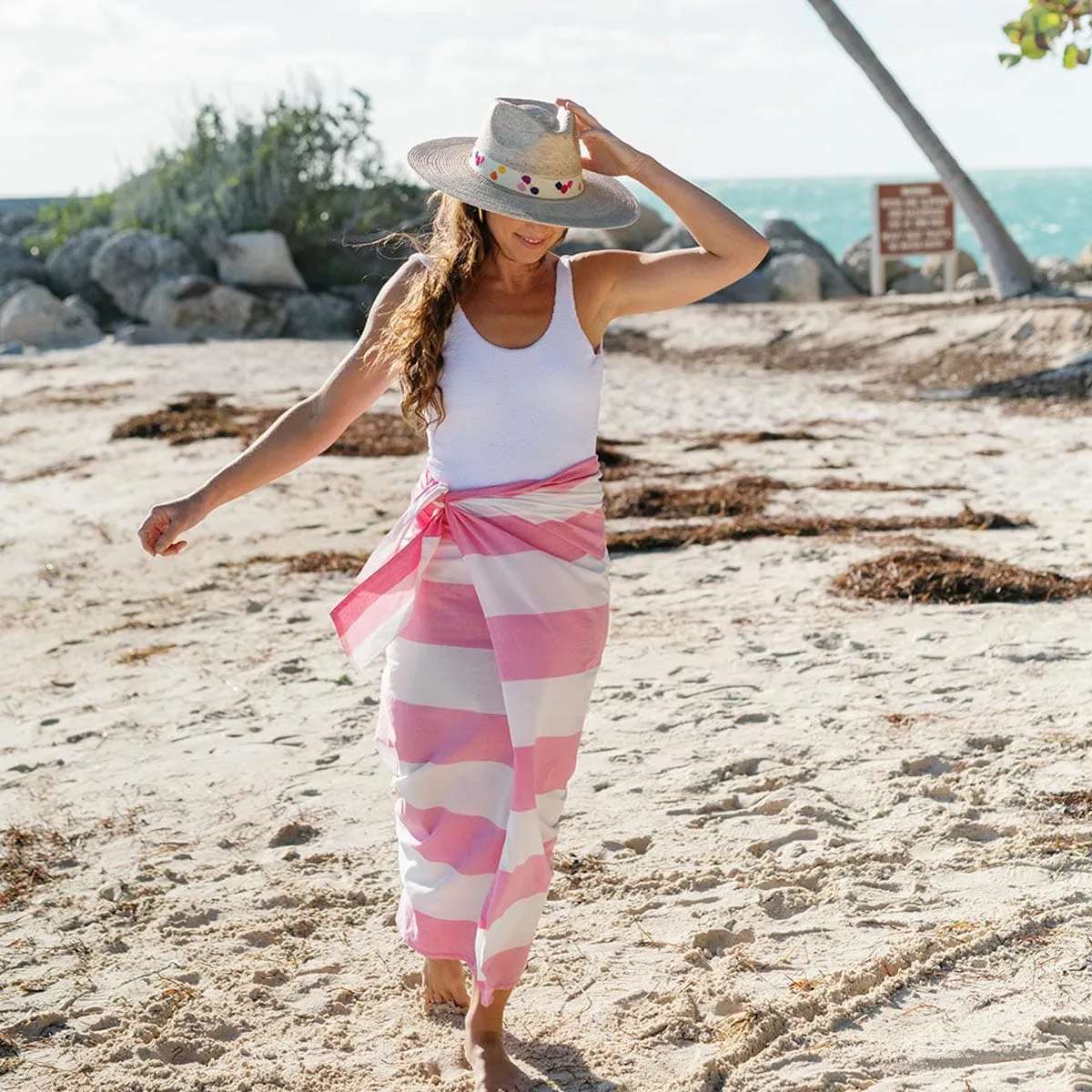 Duval Stripe Sarong sold by Sunshine Tienda