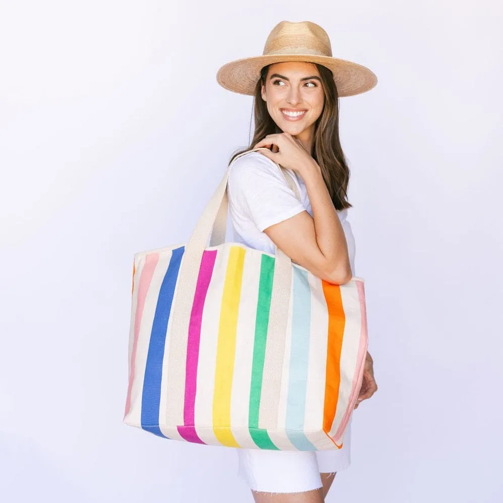 Large Rainbow Tote sold by Sunshine Tienda