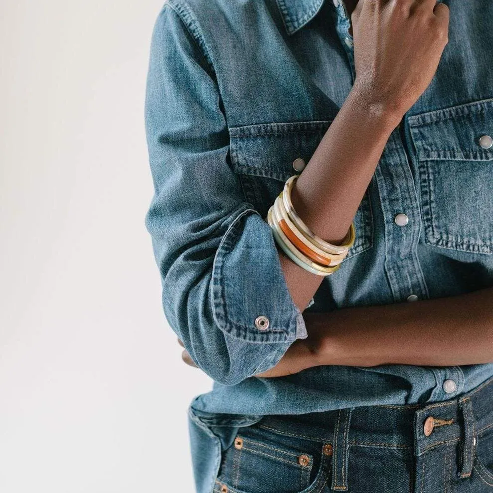 Autumn Metallic Bangle Set sold by Sunshine Tienda product image thumbnail 4